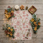 Pink Pumpkins Kitchen Towel