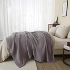 Mikala Cotton Waffle Weave Blanket