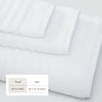Karina Collection Luxury Combed Cotton Bath Towel Set