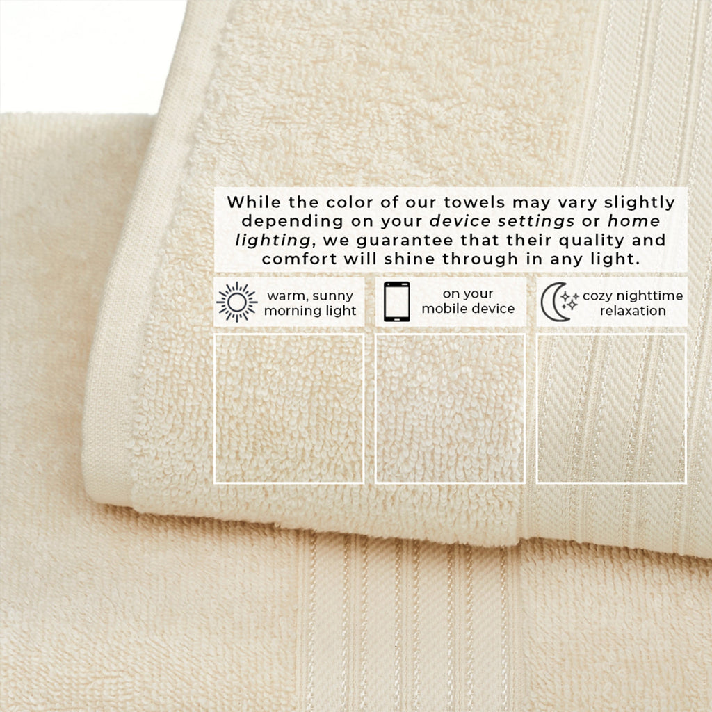 Cooper Collection Cotton Terry Bath Towel Set