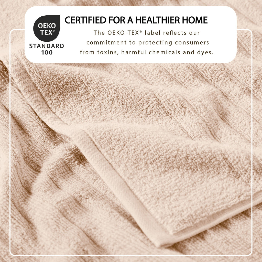 Karina Collection Luxury Combed Cotton Bath Towel Set