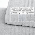 Karina Collection Luxury Combed Cotton Bath Towel Set