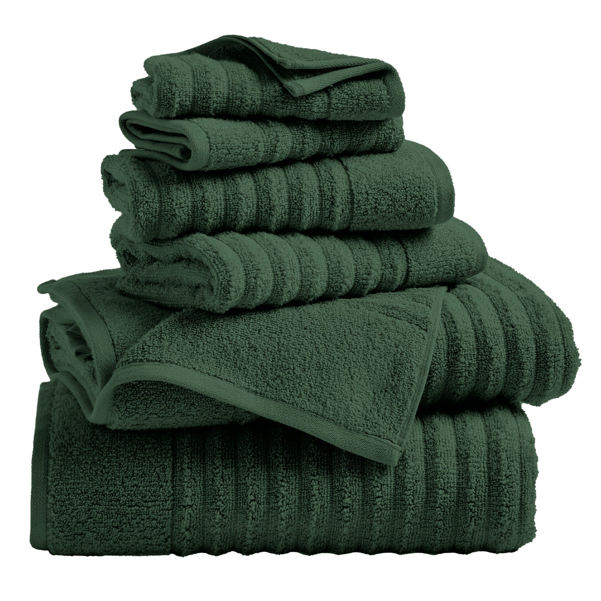 Karina Collection Luxury Combed Cotton Bath Towel Set