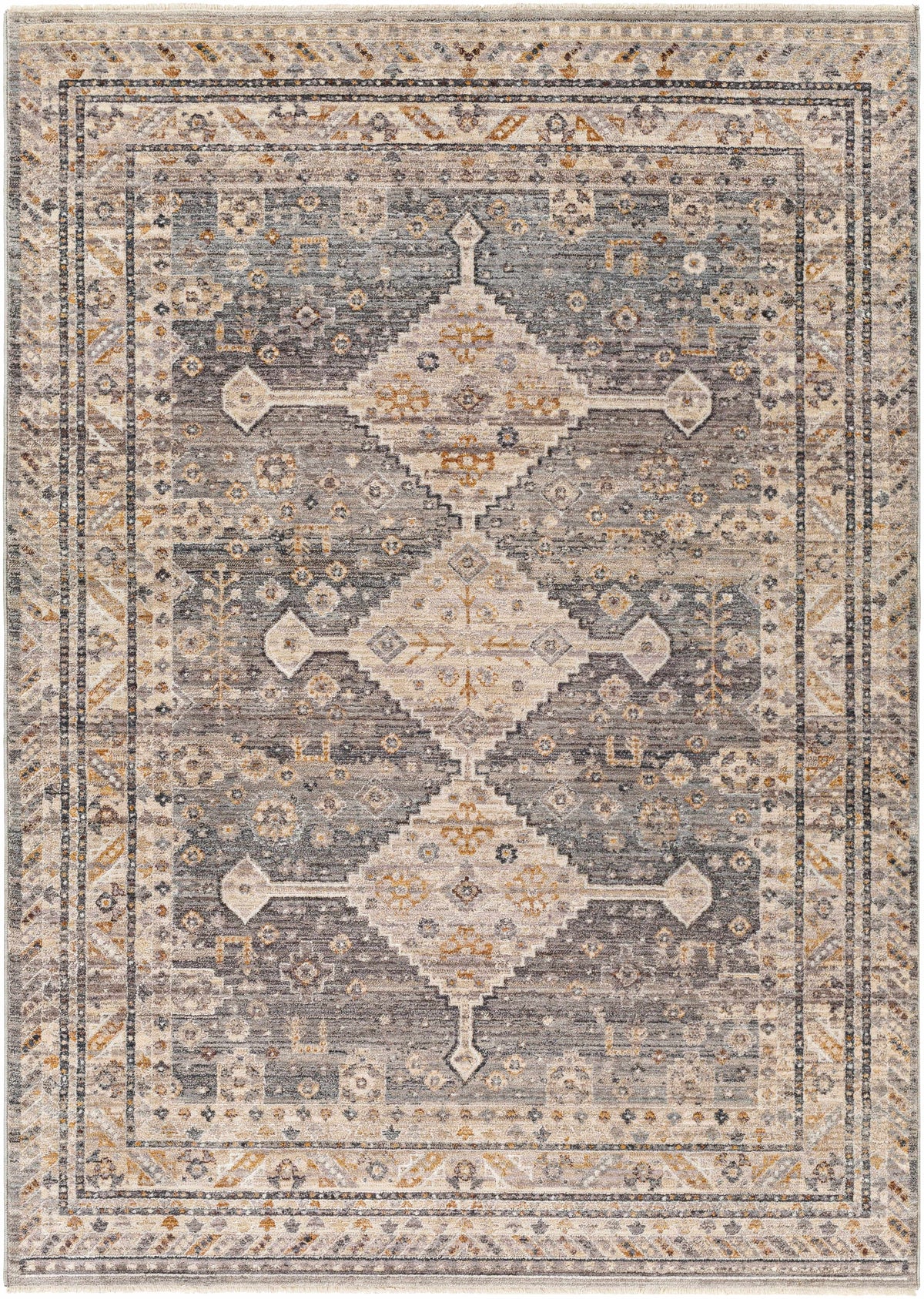 Lyam Luxe Rug with Fringes