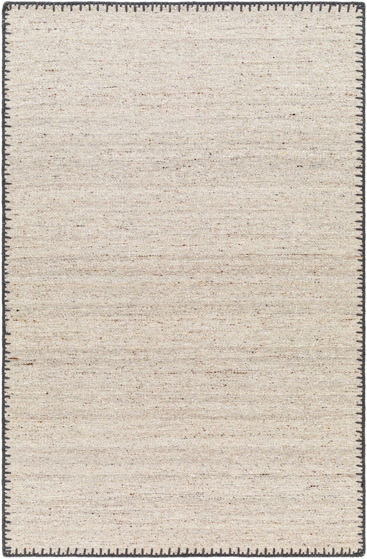 Ayumu Beige Hand Woven Wool Area Rug