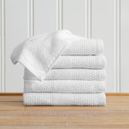 Marbella Collection Woven Texture Bath Towel Set by Great Bay Home