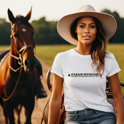 Smokeshow Graphic Tee Shirt for Country Girls- Bourbon Cowgirl