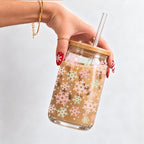 Pastel Snowflakes 17oz