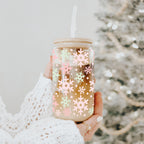 Pastel Snowflakes 17oz