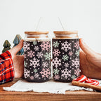 Pastel Snowflakes 17oz