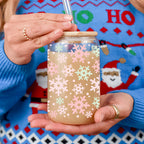 Pastel Snowflakes 17oz