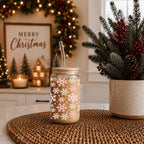 Pastel Snowflakes 17oz