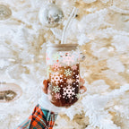 Pastel Snowflakes 17oz