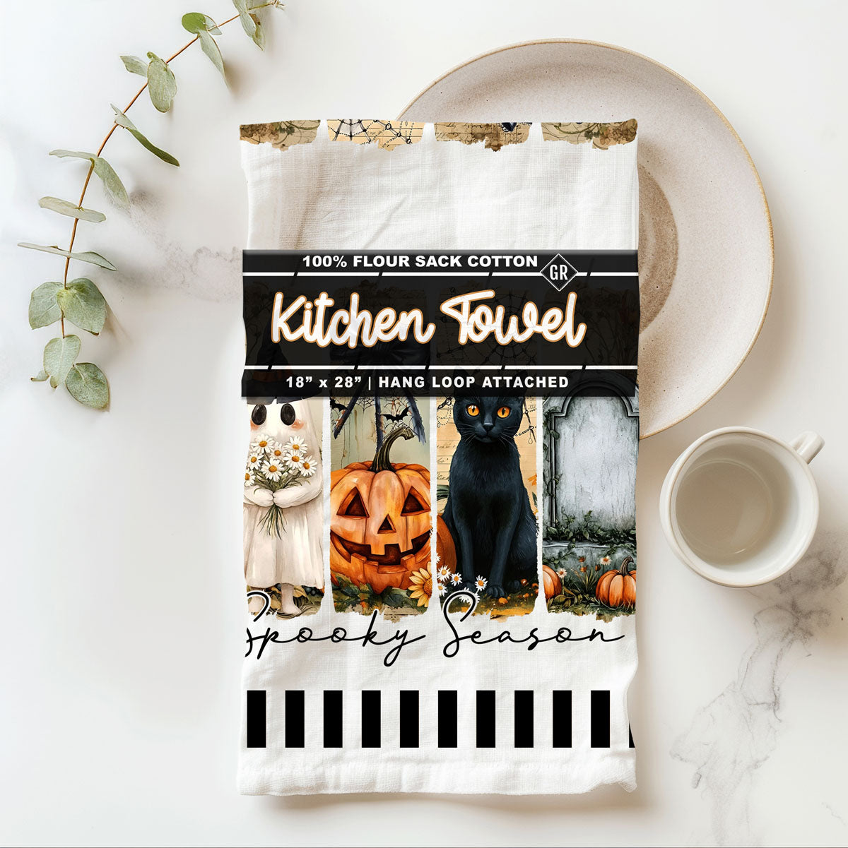 Spooky Season Kitchen Towel