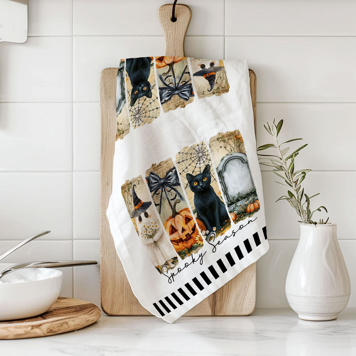 Spooky Season Kitchen Towel