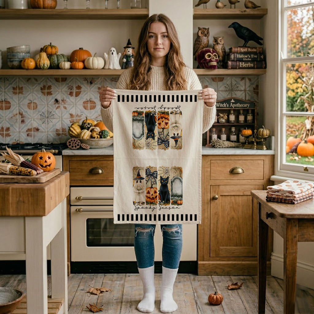 Spooky Season Kitchen Towel