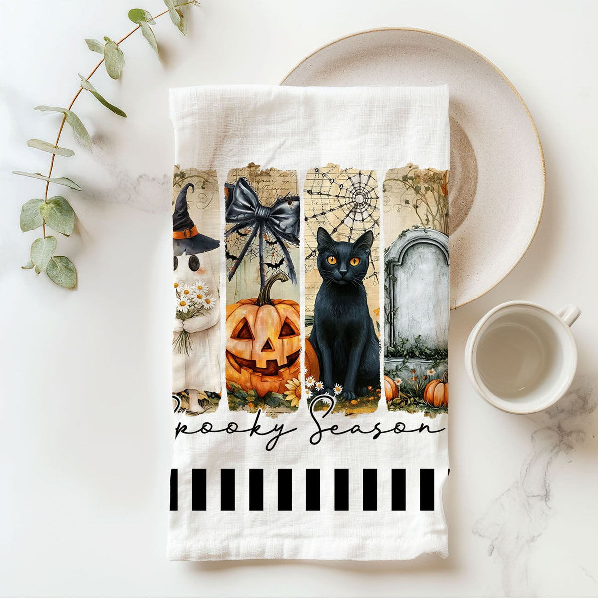 Spooky Season Kitchen Towel