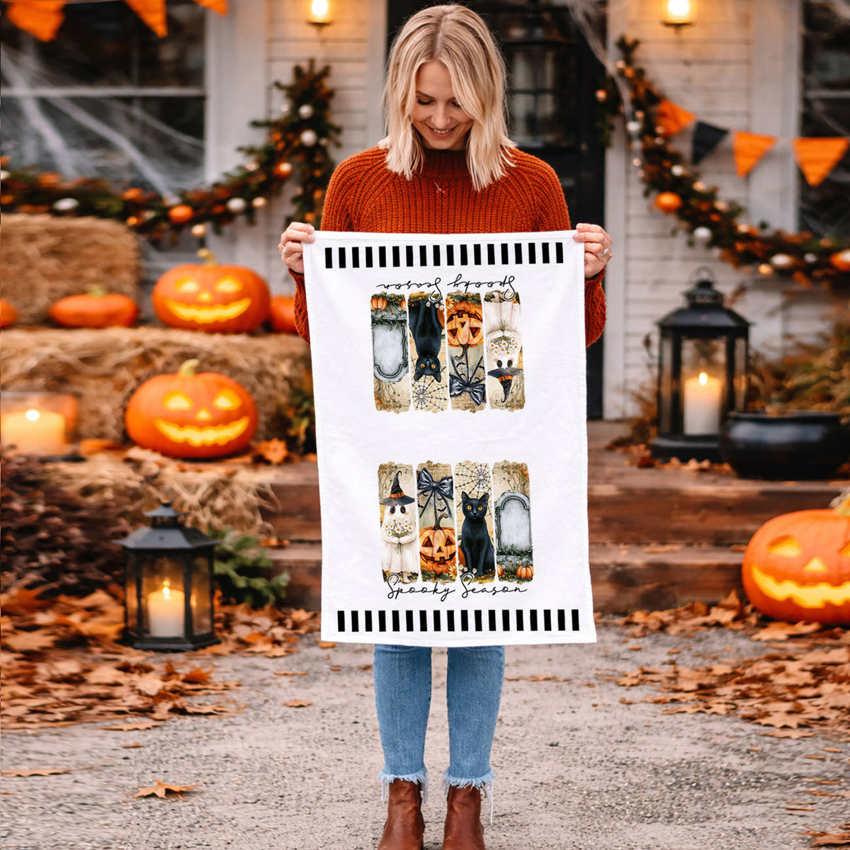 Spooky Season Kitchen Towel