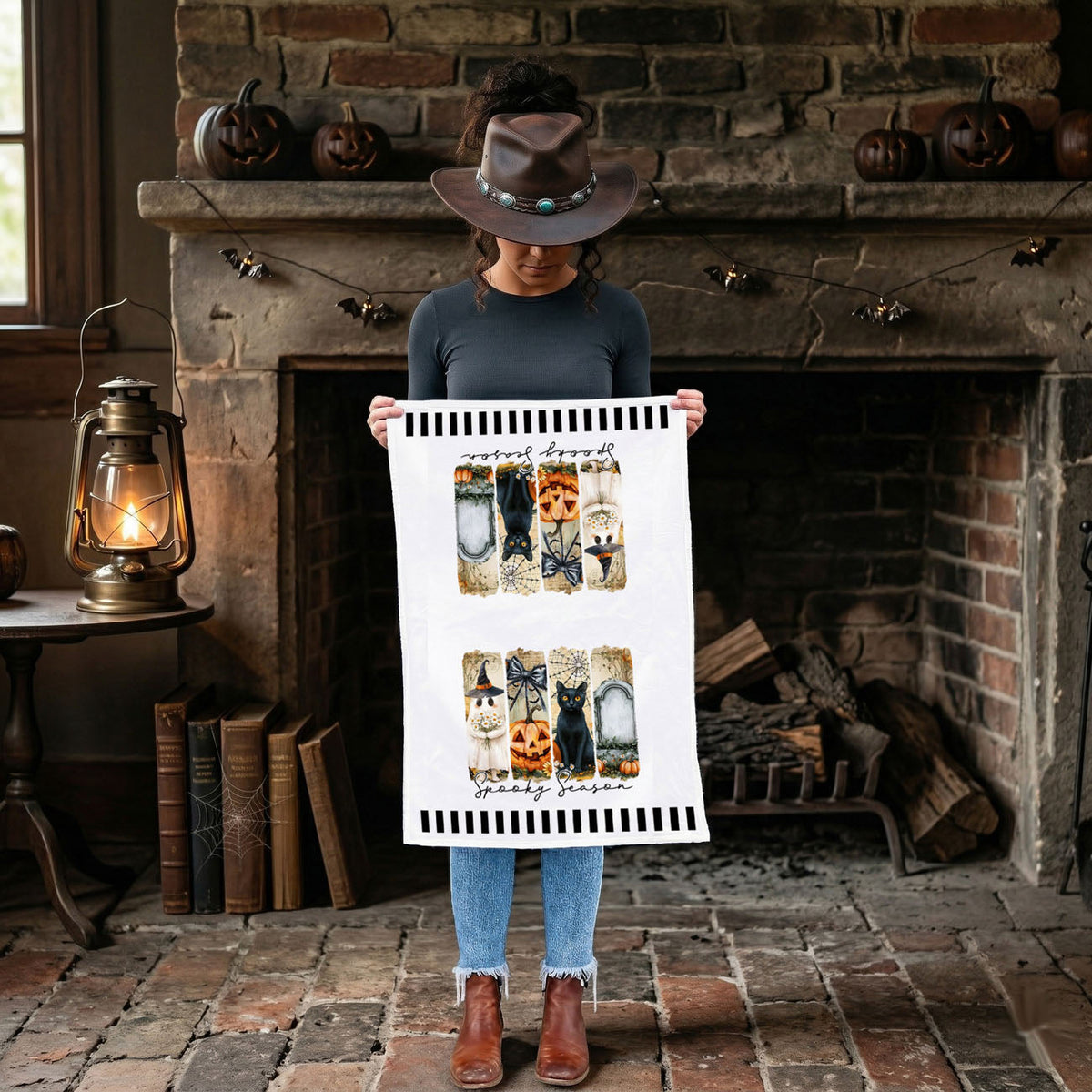 Spooky Season Kitchen Towel