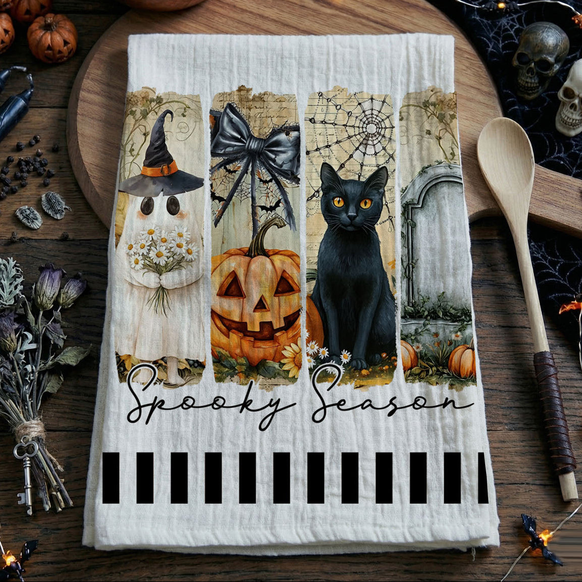 Spooky Season Kitchen Towel