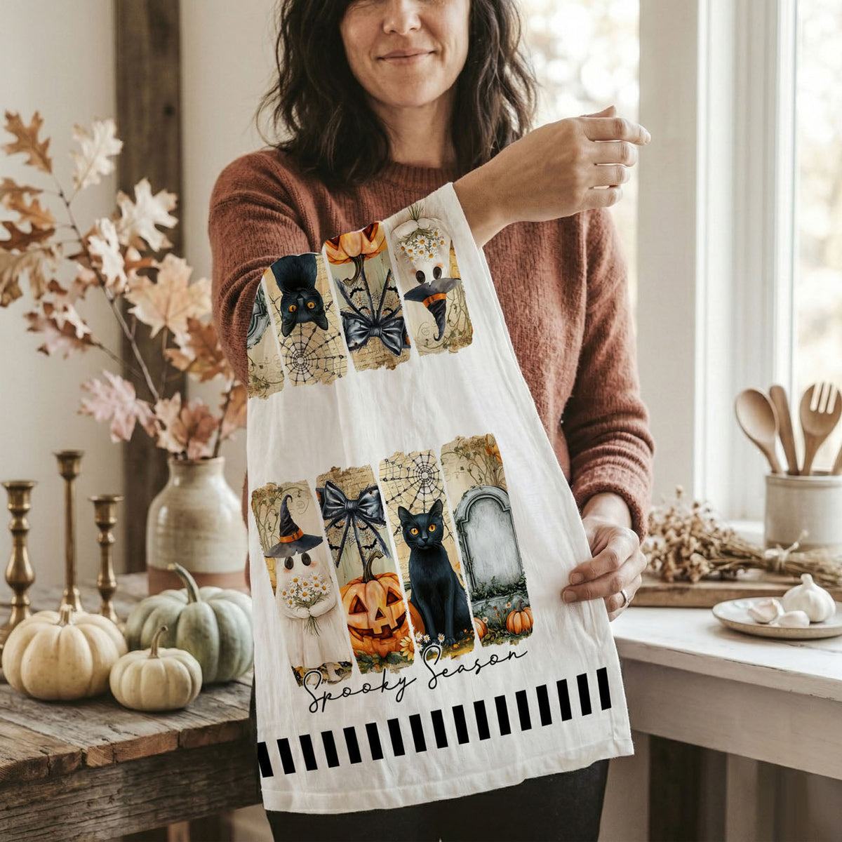 Spooky Season Kitchen Towel
