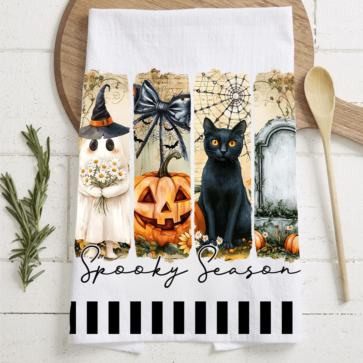 Spooky Season Kitchen Towel