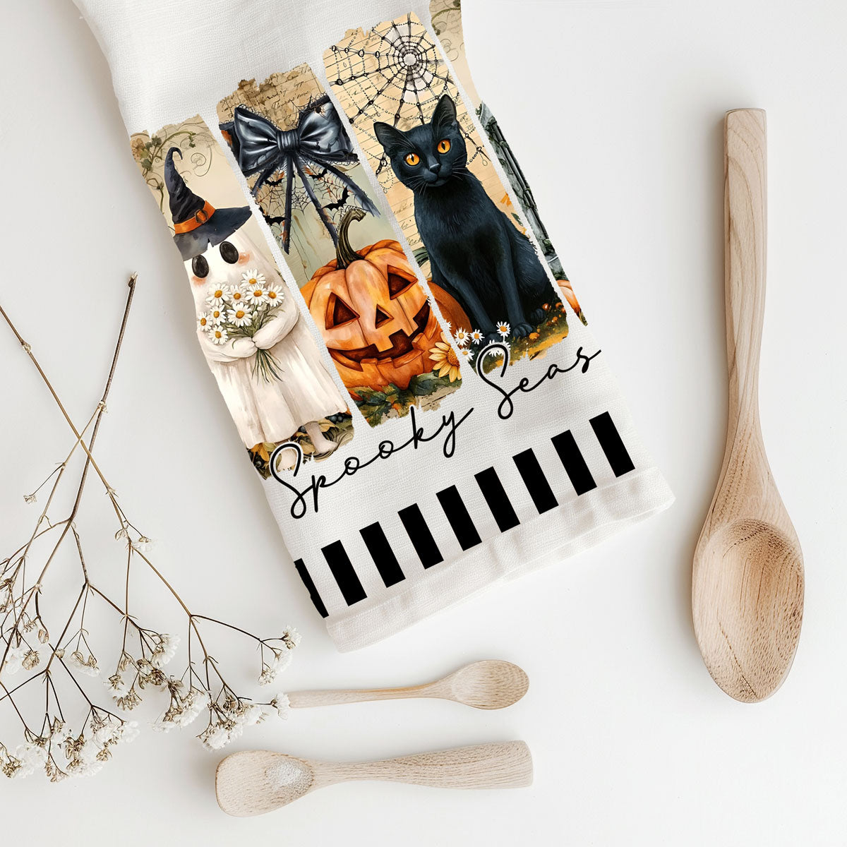 Spooky Season Kitchen Towel