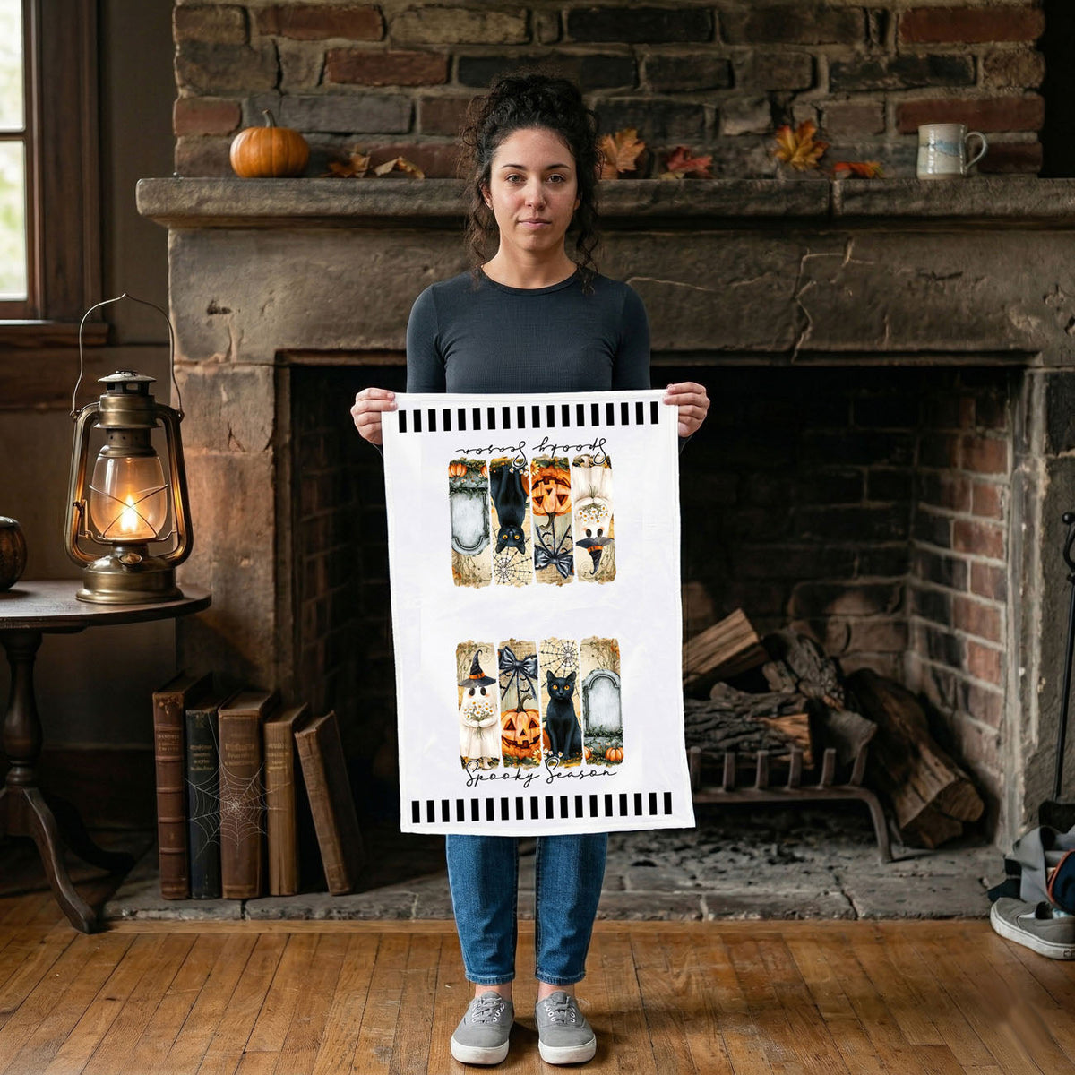 Spooky Season Kitchen Towel