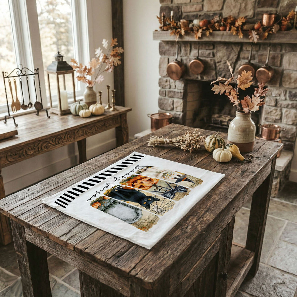 Spooky Season Kitchen Towel