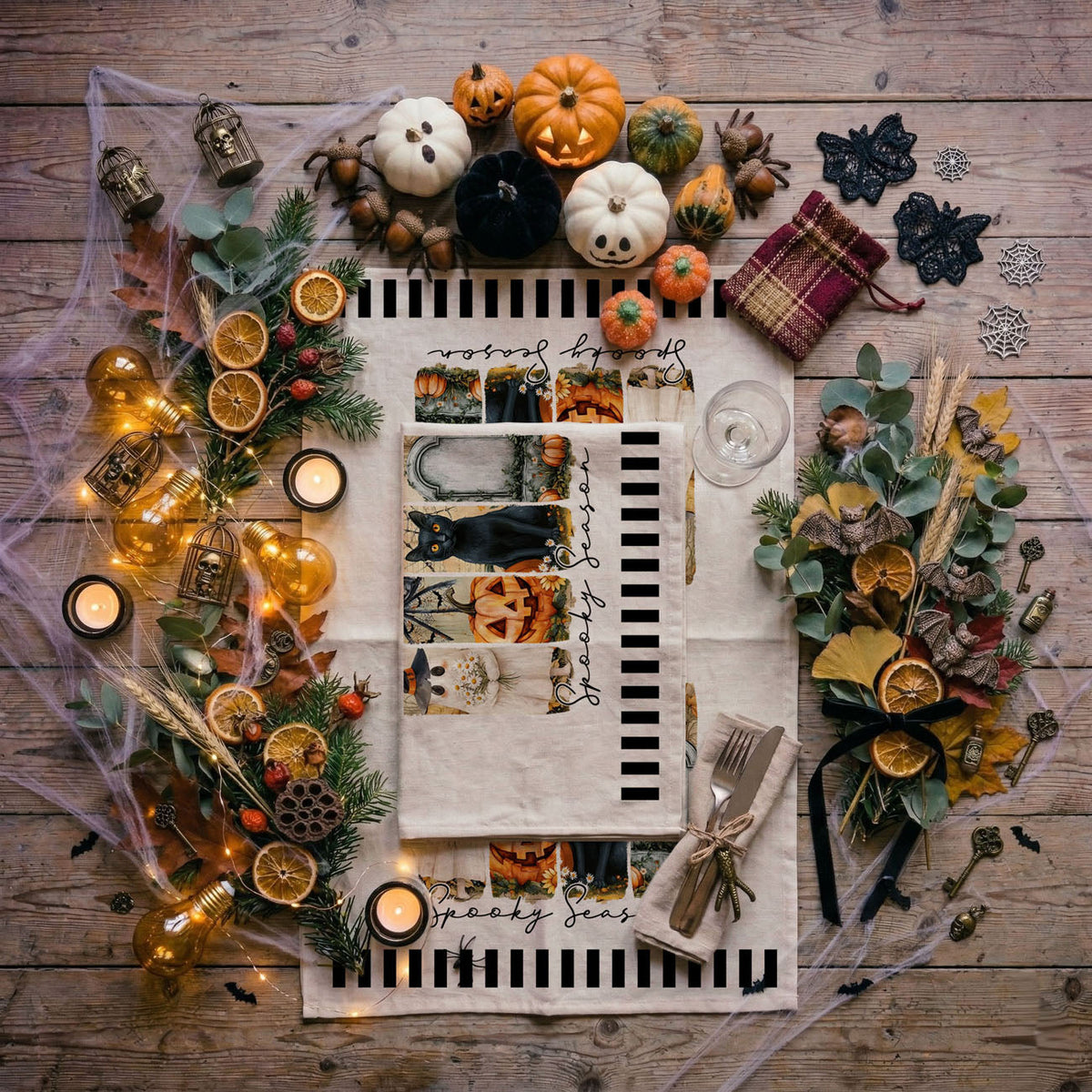 Spooky Season Kitchen Towel