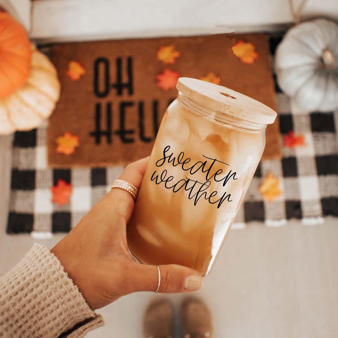 Sweater weather coffee mug Sweater Weather Cup