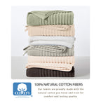 Karina Collection Luxury Combed Cotton Bath Towel Set