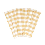 Classic Plaid Kitchen Towels — Set of 6