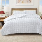 Marshmallow Texture Quilt Set - Marshmallow Collection