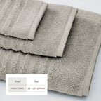 Karina Collection Luxury Combed Cotton Bath Towel Set
