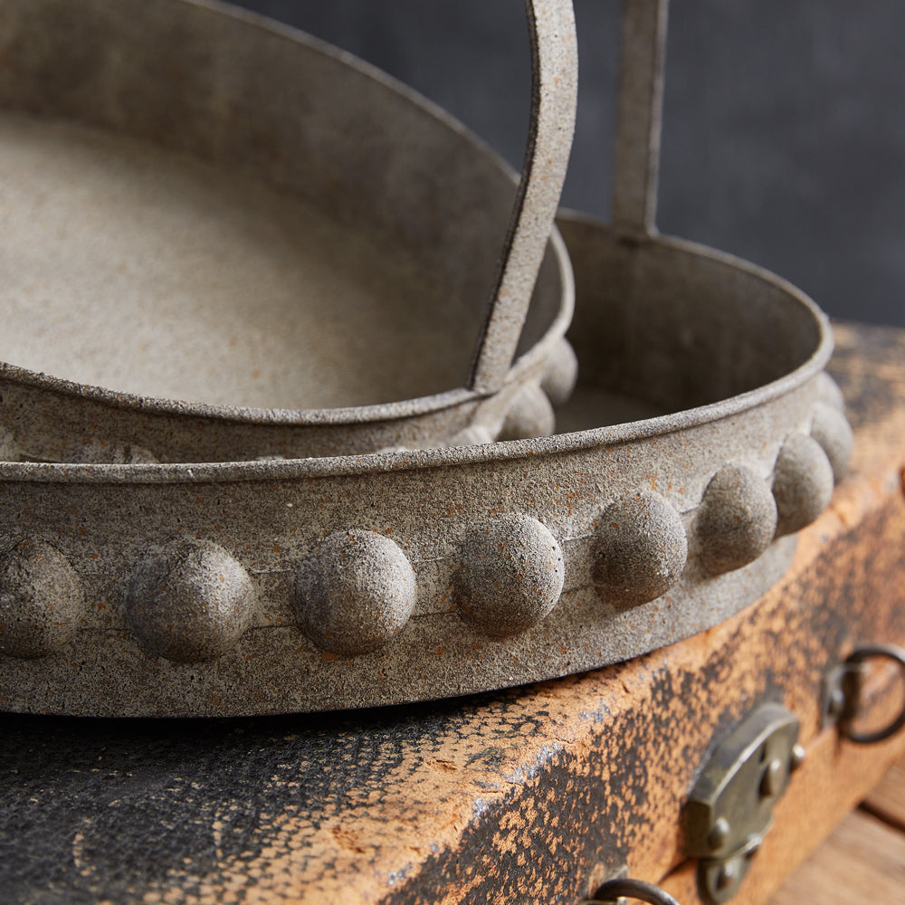 Set of Two Stone Gardens Trays