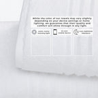 Karina Collection Luxury Combed Cotton Bath Towel Set