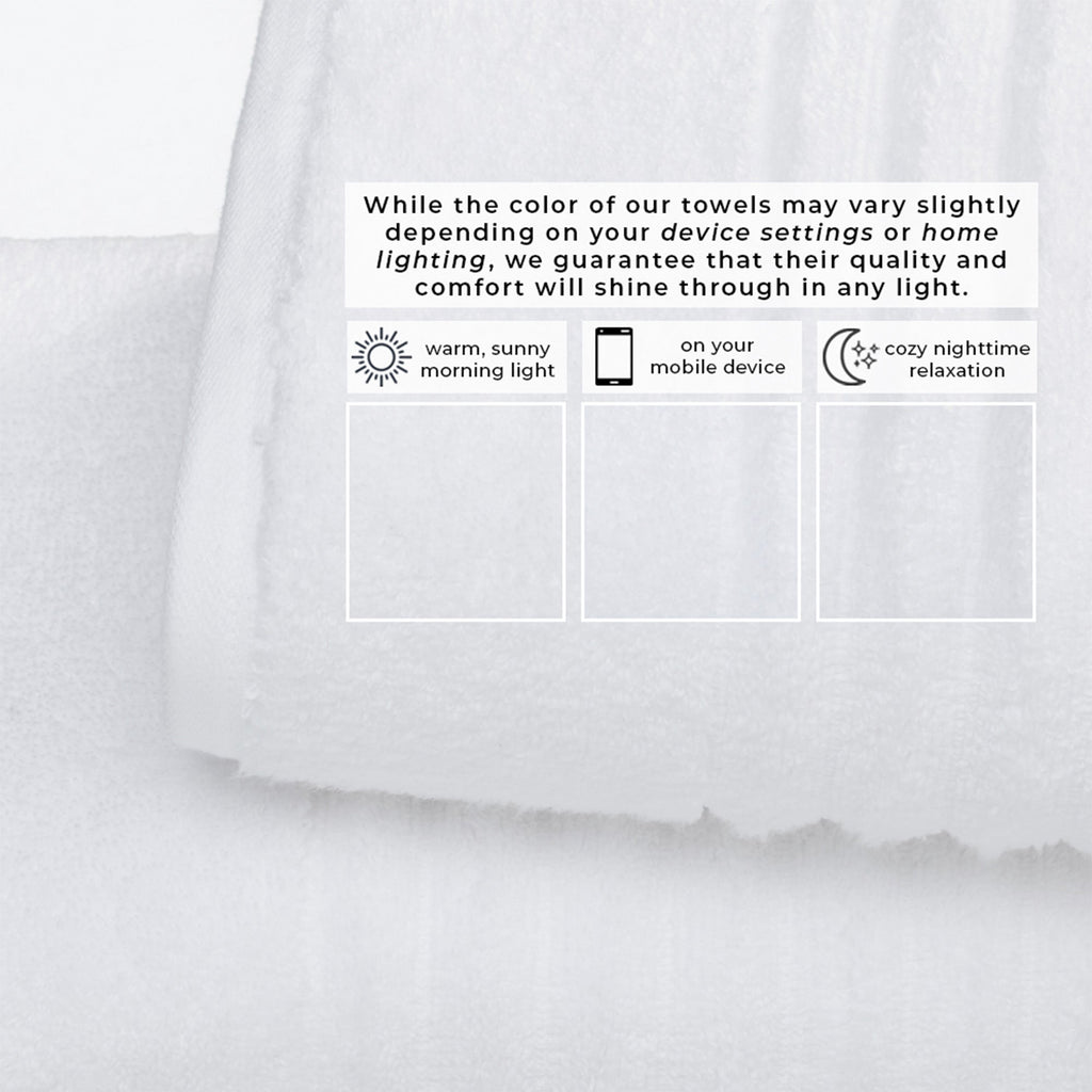 Karina Collection Luxury Combed Cotton Bath Towel Set
