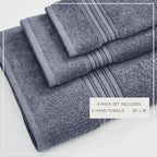 Cooper Collection Cotton Terry Bath Towel Set