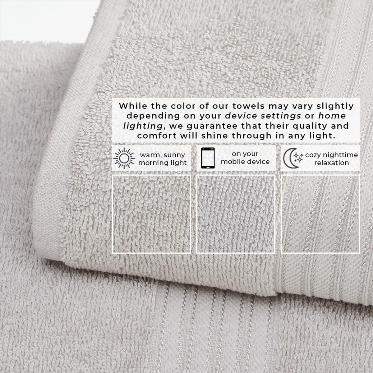 Cooper Collection Cotton Terry Bath Towel Set