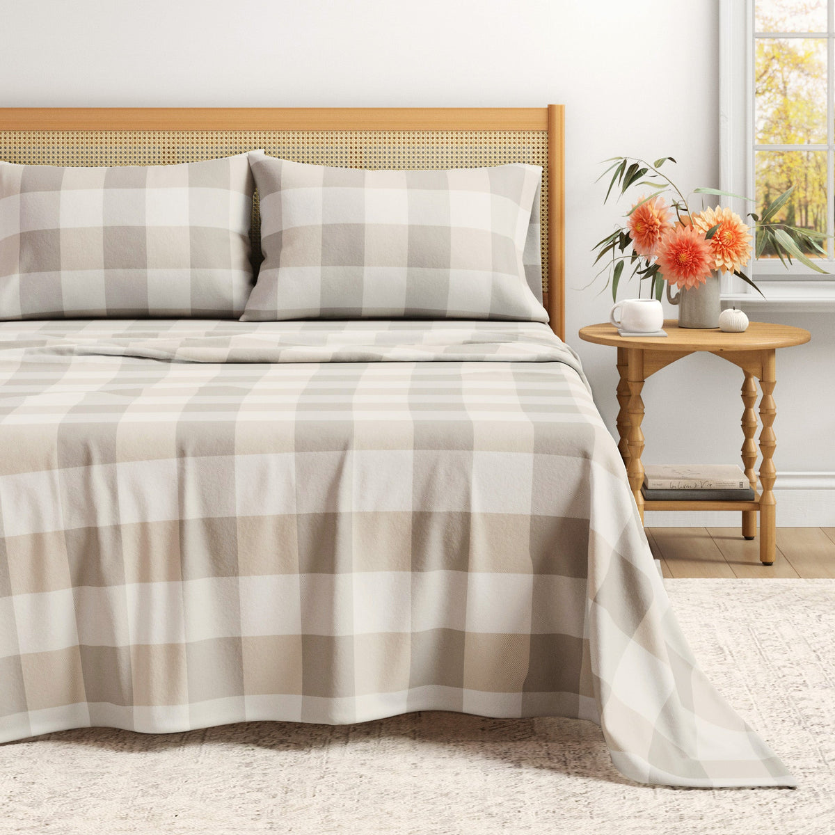 Turkish Cotton Flannel Sheet - Belle Collection