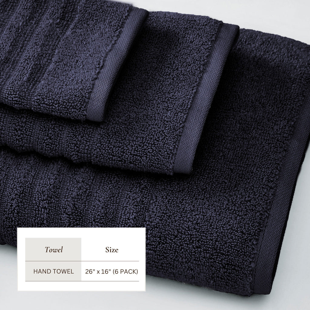 Karina Collection Luxury Combed Cotton Bath Towel Set