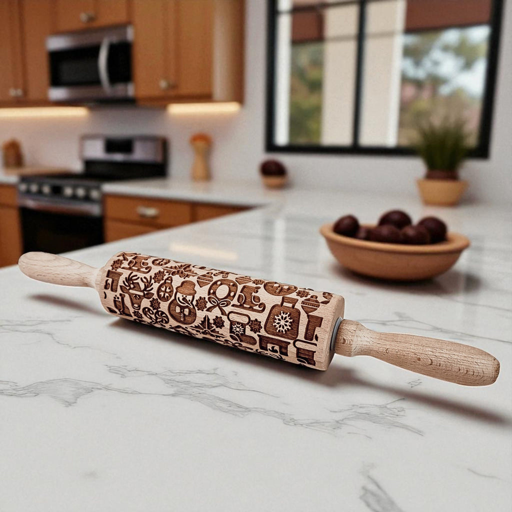 Christmas Rolling Pin Set | 10 Styles