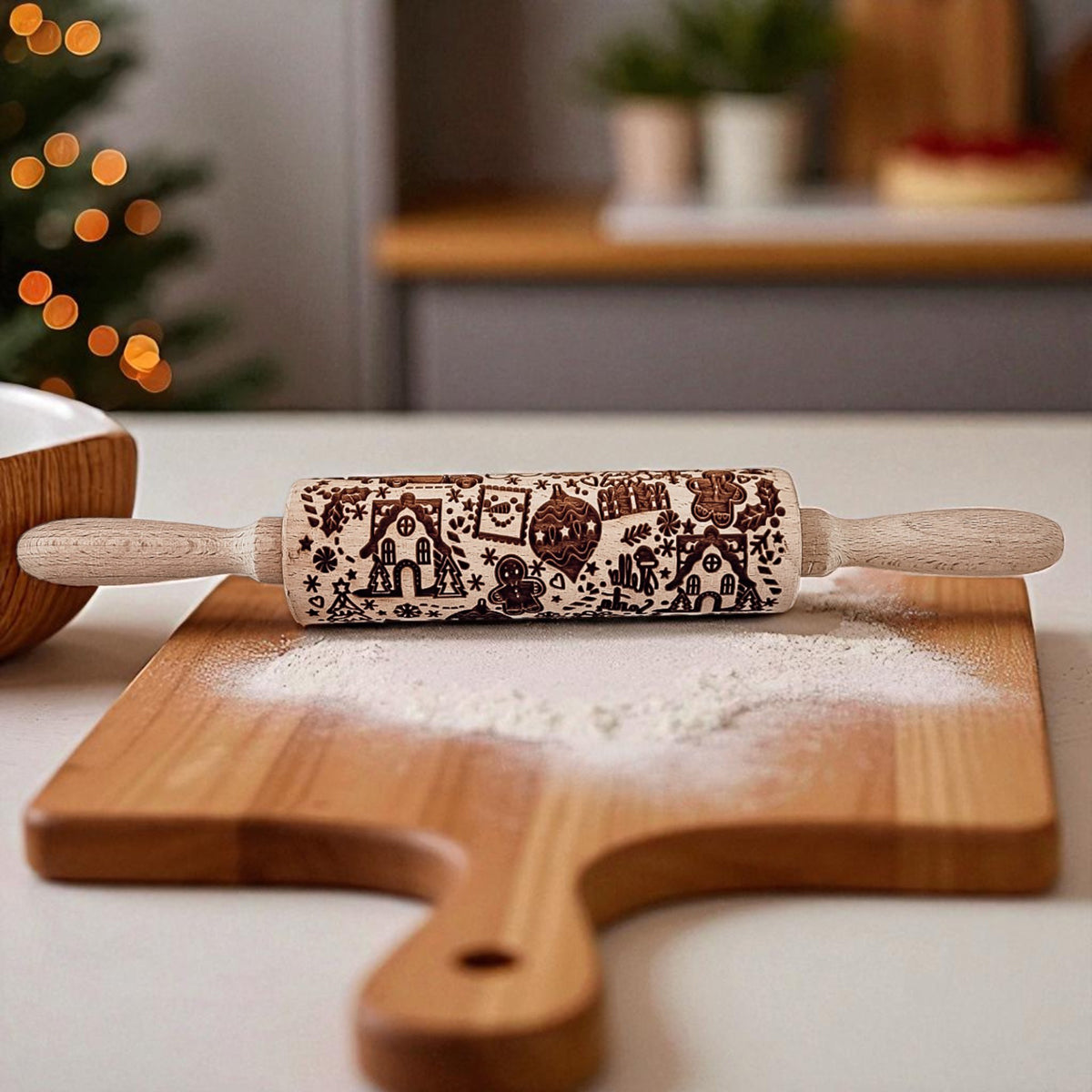 Christmas Rolling Pin Set | 10 Styles