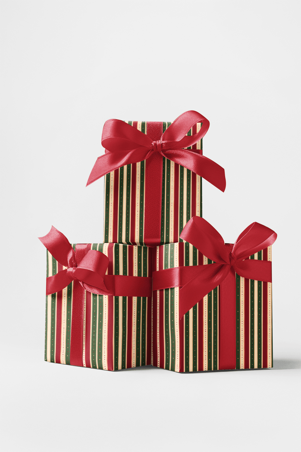 Twinkle Stripe Serenade Wrapping Paper