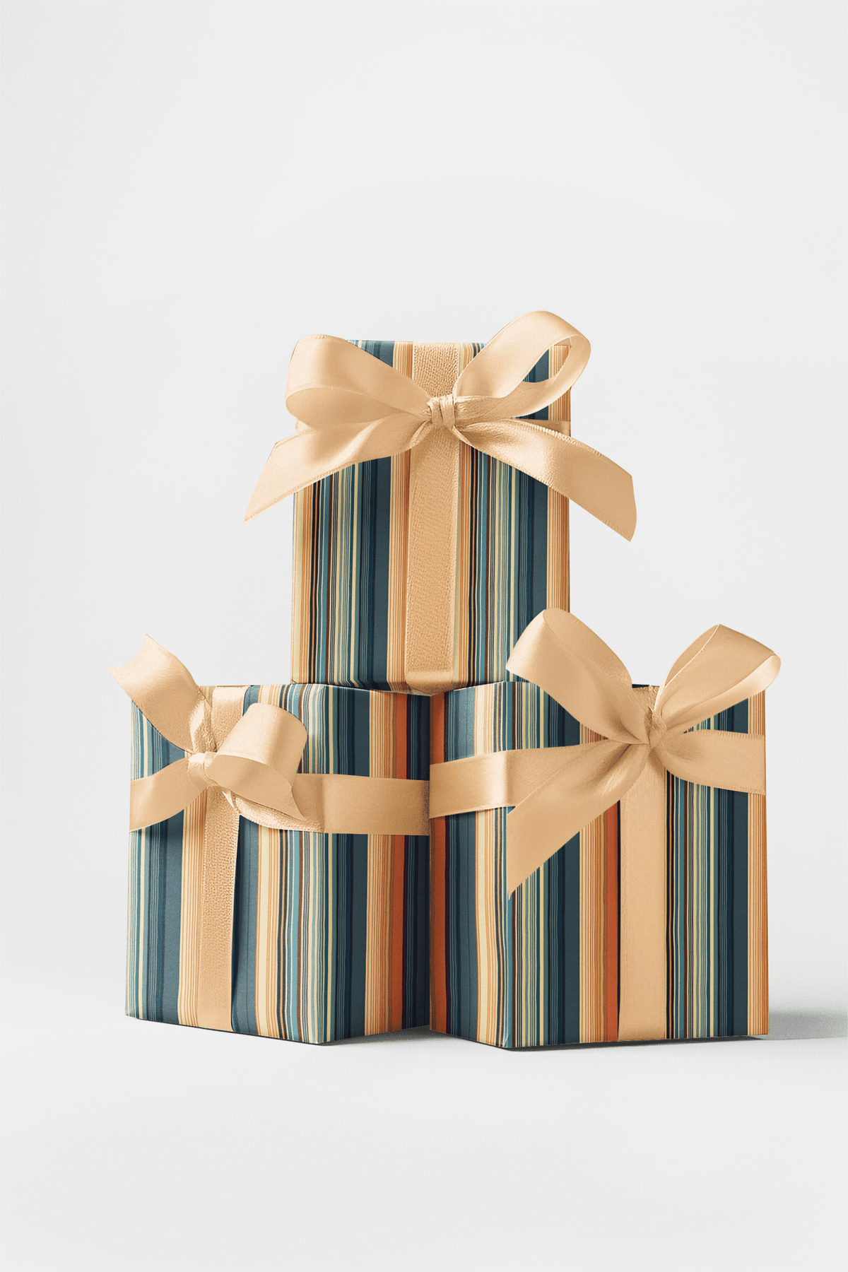 Seersucker Stripe Wrapping Paper