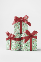 Snowmen Plentiful Wrapping Paper