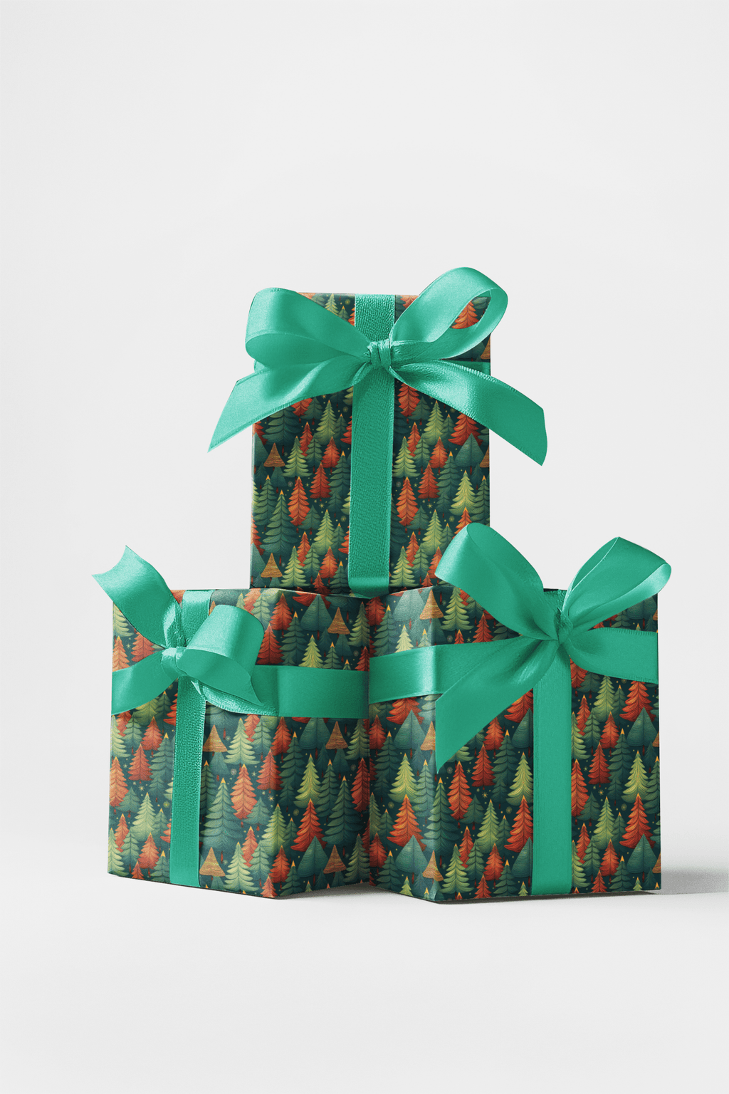 Cozy Forest Christmas Wrapping Paper