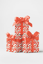 Summer Flowers II White Wrapping Paper