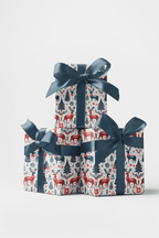 Nordic Reindeer Wrapping Paper
